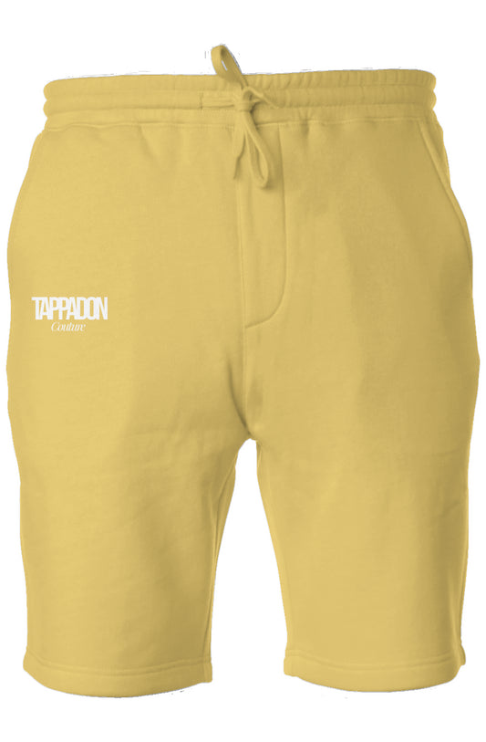 Yellow Fleece Shorts